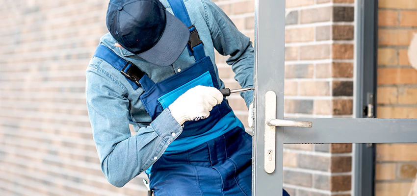 Pivot Storefront Door Locks Installation in Ventura, California